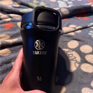 Takeya Black Insulated Travel Mug